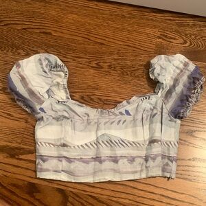 Aritzia Wilfred, off the shoulder style top, medium